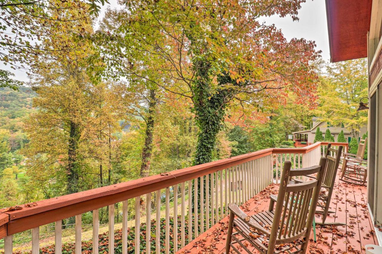 Rustic Red Cabin With Deck In Maggie Valley Club! Экстерьер фото
